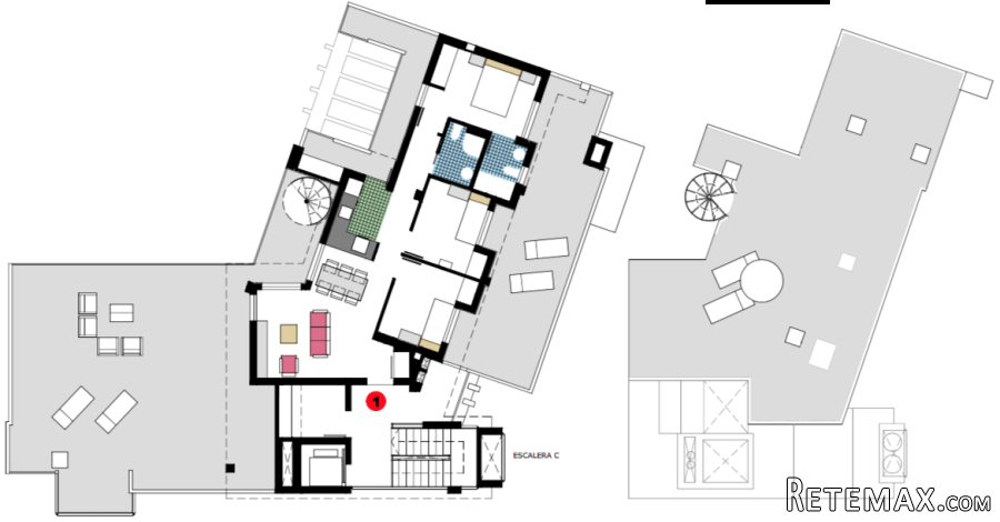 Modern penthouse of new construction with enormous terraces.. - 2