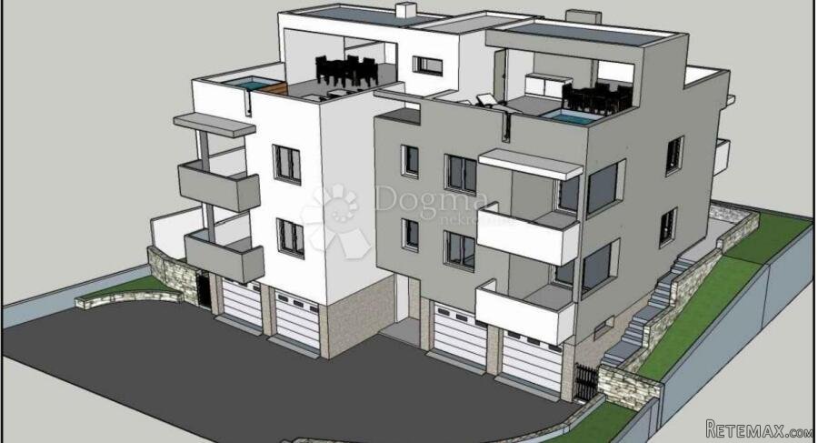 Stan u prizemlju s vrtom i spektakularnim pogledom - Ražanac - 2