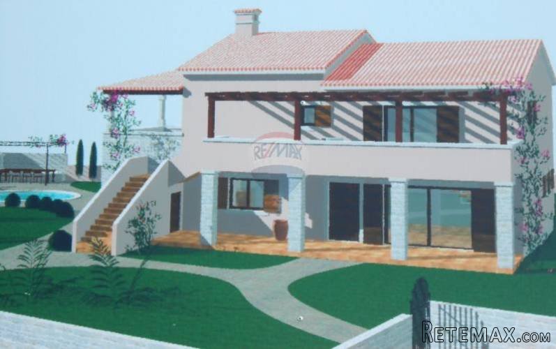 Istra, okolica Rovinja, nedovršena kuća na velikoj okućnici - 3