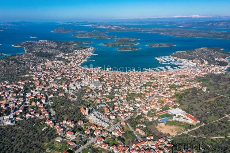 MURTER - zemljište sa spektakularnim pogledom, projektom za - 2