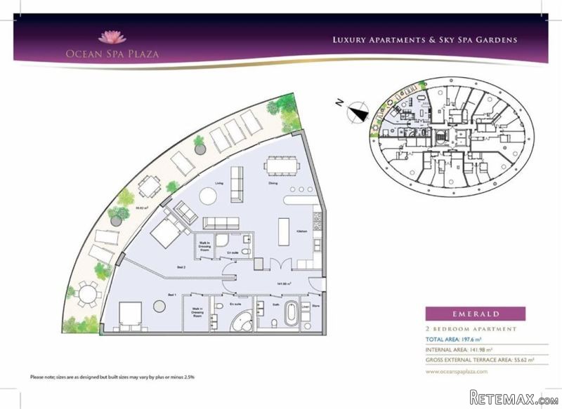 2 bed development property in Ocean..