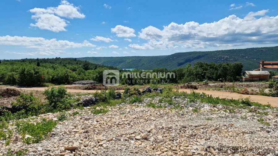 Istra, Labin, 1.622m2, građevinsko zemljište s pogledom na m.. - 2