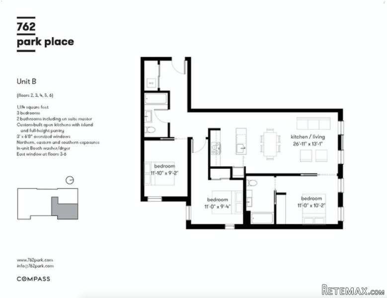3 Bedrooms - Condo - New York State -..