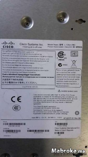 CISCO Routeur 861-K9
