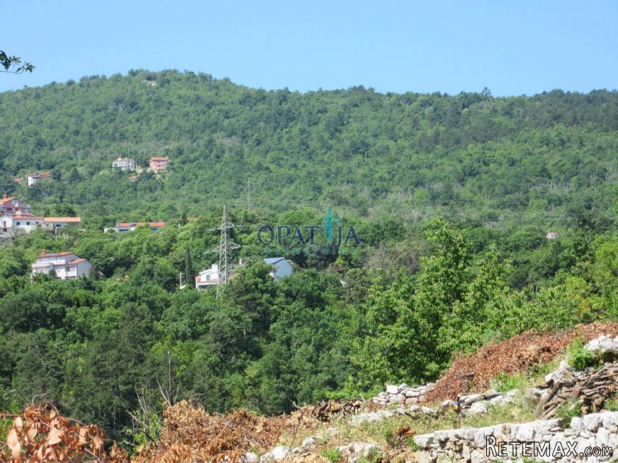 Opatija-Ičići građevinsko zemljište 771 m2 s pogledom na mor.. - 4