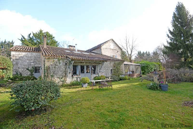 Large Stone Farmhouse In 10 Acres Nr..