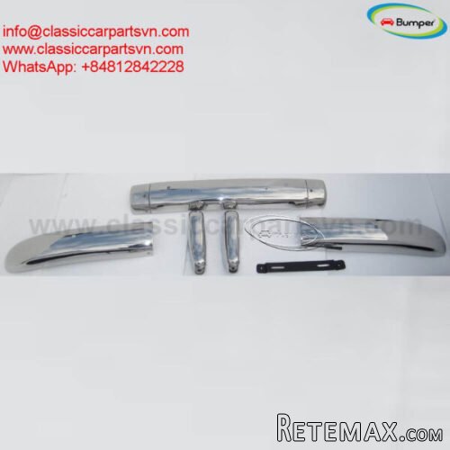 Volvo PV444 (1947-1958) bumpers by stainless steel new - 4