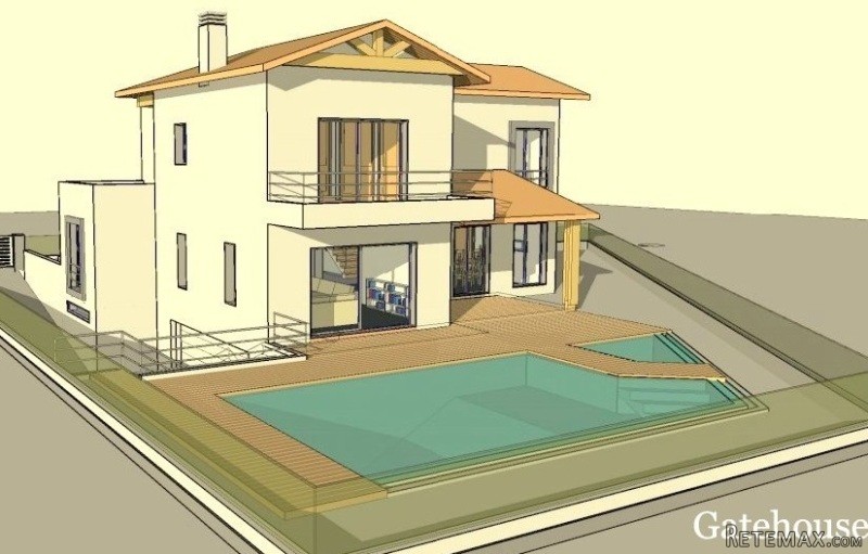 Building Plot With Project For A 4 Bed..