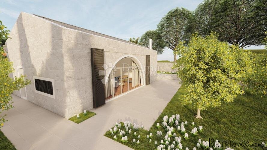 Građevinsko zemljište s projektom 667m2- Grohote,Šolta - 3