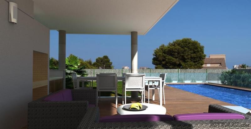 Modern Luxury Villa under construction..