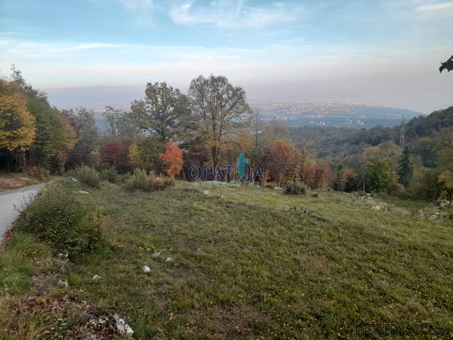 Matulji-Kućeli građevinsko zemljište 3530 m2 s pogledom na m.. - 2