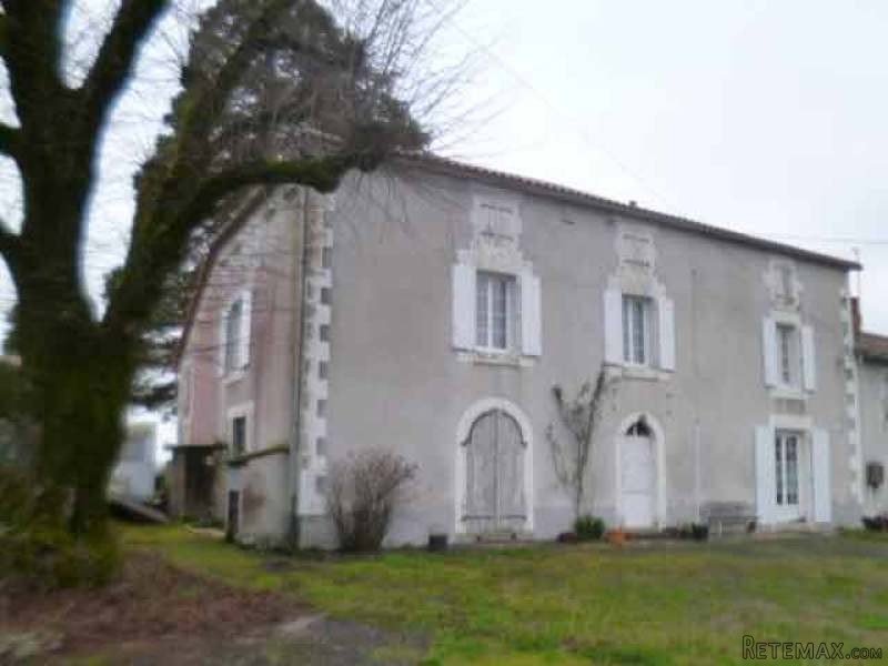 Village House With A Barn In The..