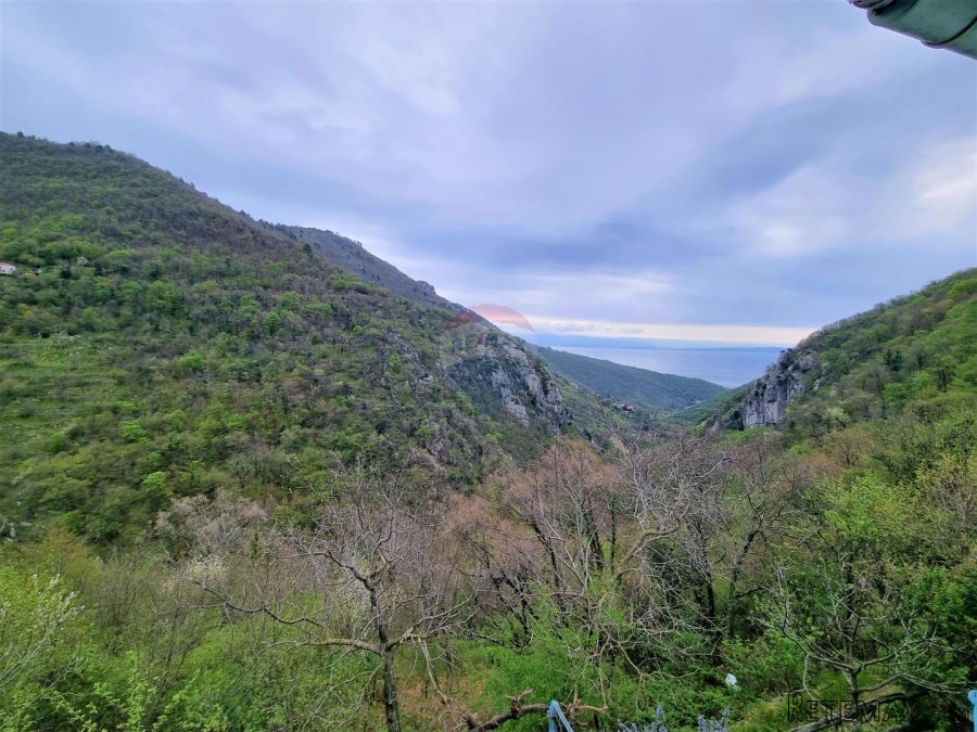 OPATIJA, MOŠĆENIČKA DRAGA- autohtona kuća sa pogledom na mor - 7