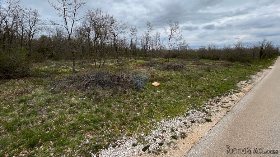 Višnjan - okolica, poljoprivredno zemljište uz asfaltiranu p - 4