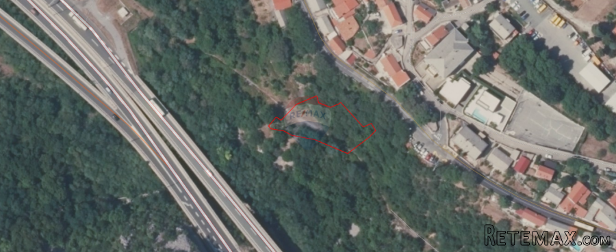 Rijeka, Draga - građevinsk i poljoprivrednii teren na padini - 2