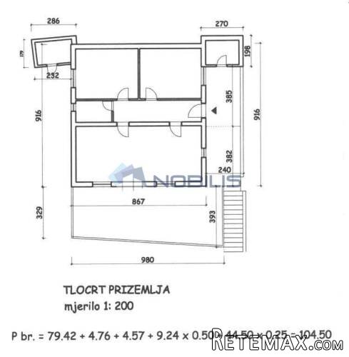 Dubrovnik - Gruž, stan 65 m2, prizemlje - 14