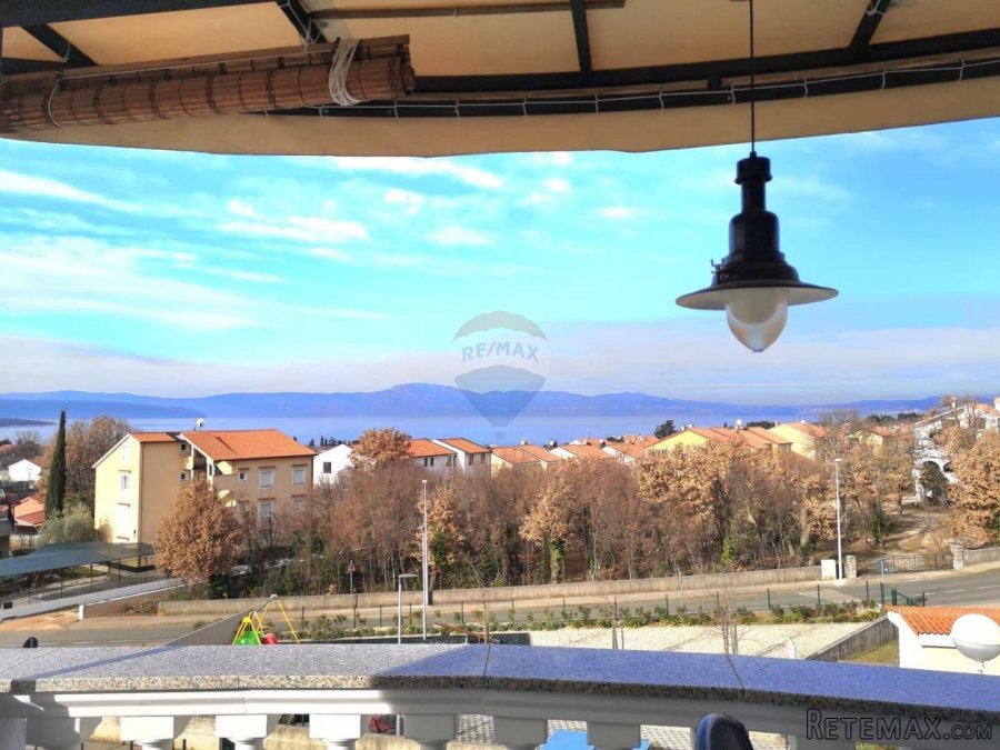 Otok Krk - Malinska - stan s pogledom na more - 2