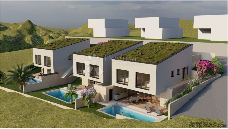 Atraktivno građevinsko zemljište sa projektom - Bol, Brač - 2
