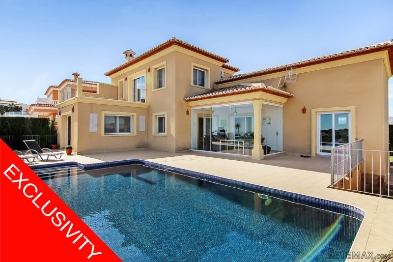 Beautiful villa with panoramic views of..