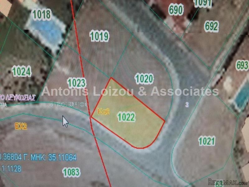 550m2 Residential Plot in Latsia