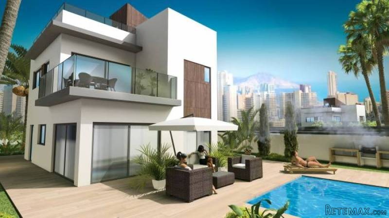 3 Bedroom 3 Bathroom Villa In Benidorm..