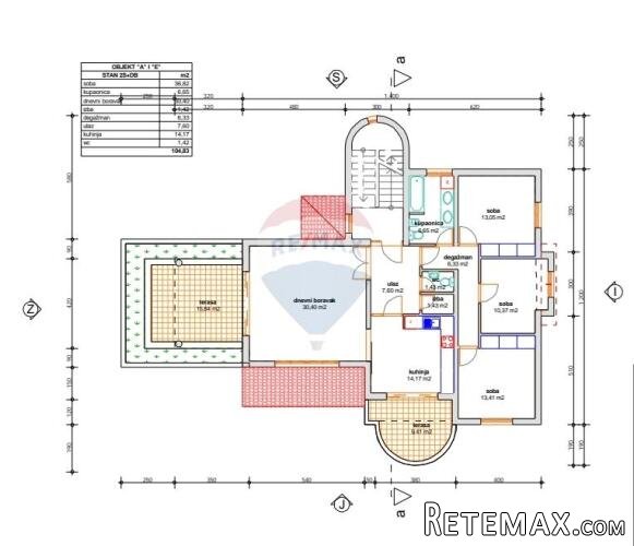 Jelenje - Zemljište za višestambenu izgradnju 3704 m2 - 10
