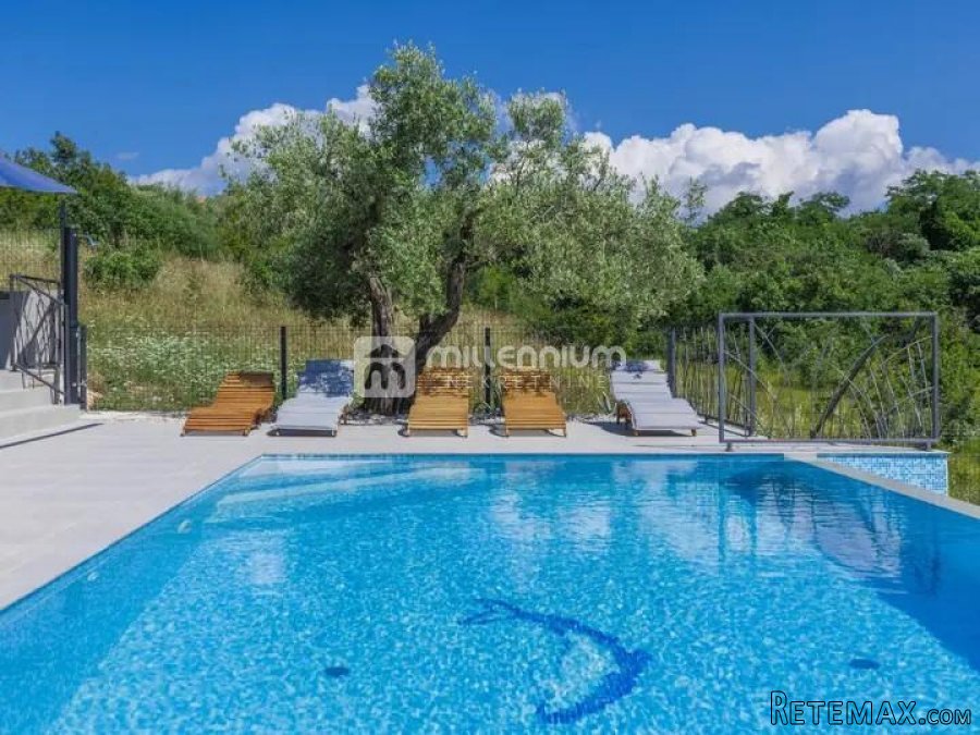 Istra, Brtonigla, samostojeća vila s dva stana i bazenom - 5