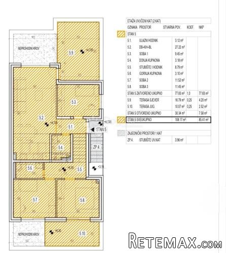 Luksuzni dvoetažni penthouse – novogradnja, Lašćina - 2