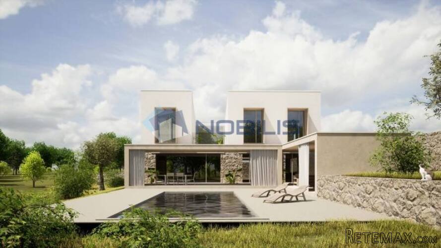 Istra - Tinjan, zemljište 1068 m2 sa građevinskom za vilu s.. - 4