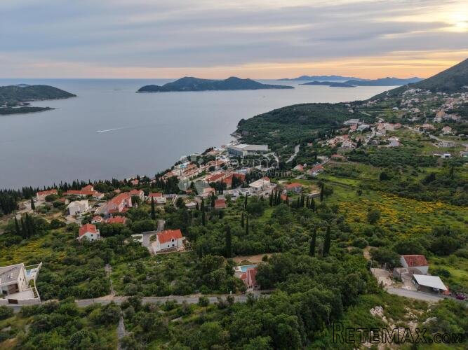 Građevinsko zemljište s prelijepim pogledom na Elafite – Ora - 2