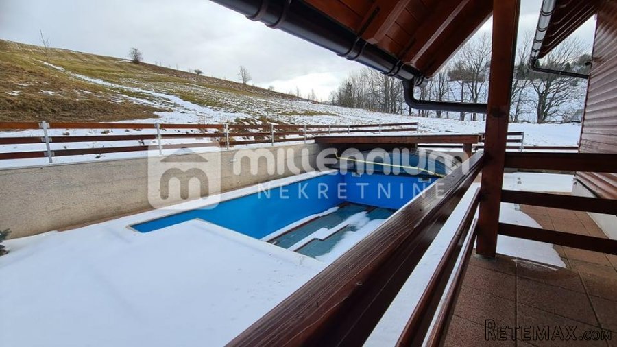 Gorski kotar, Begovo Razdolje, planinska vila s bazenom - 8