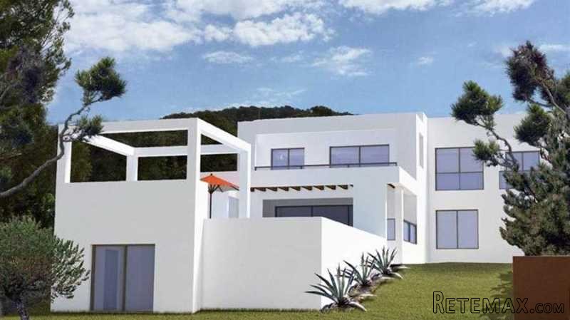Modern style villa with sea view