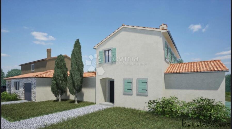 Novigrad-okolica -projekt kuće s bazenom - 2