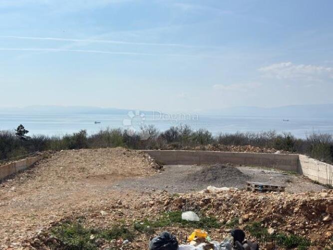 Kostrena – građevinsko zemljište s pogledom na more, 982 m² - 3