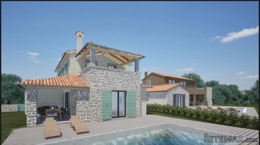 Novigrad-okolica -projekt kuće s bazenom - 3