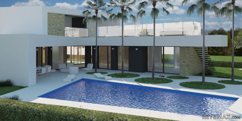Modern design detached villa in Moraira - 2