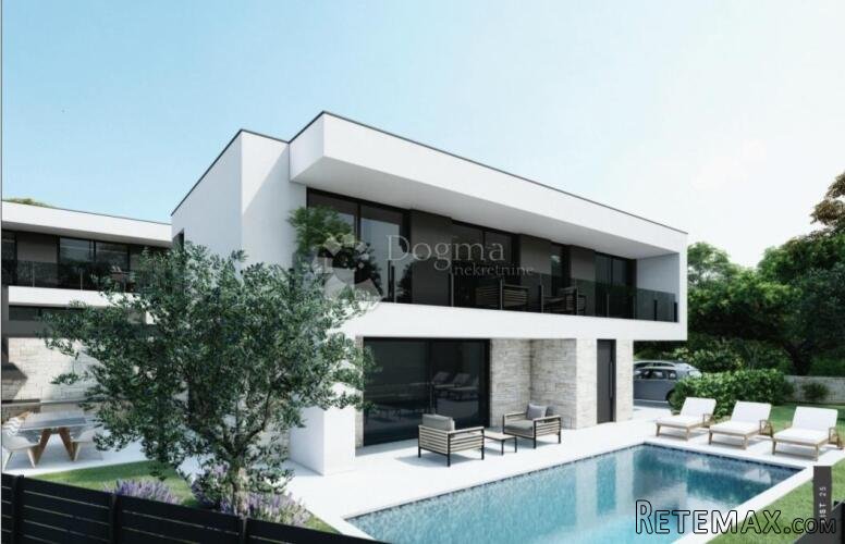 Prekrasna Villa u izgradnji VALTURA (ROH BAU)