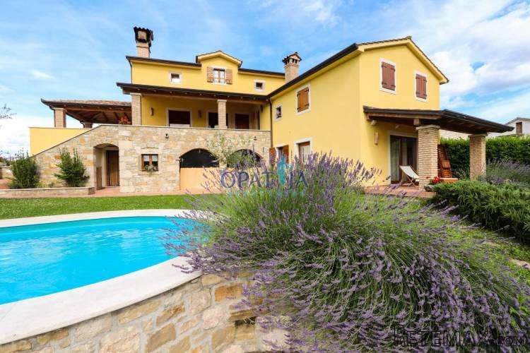 ISTRA-OKOLICA PAZINA!!!PREKRASNA KUĆA-VILLA S BAZENOM NA.. - 2