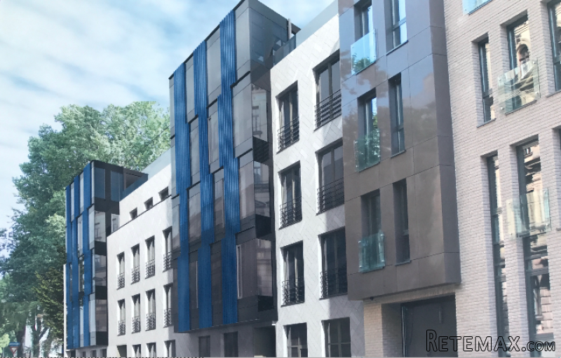 New Project For Construction In A Quiet..