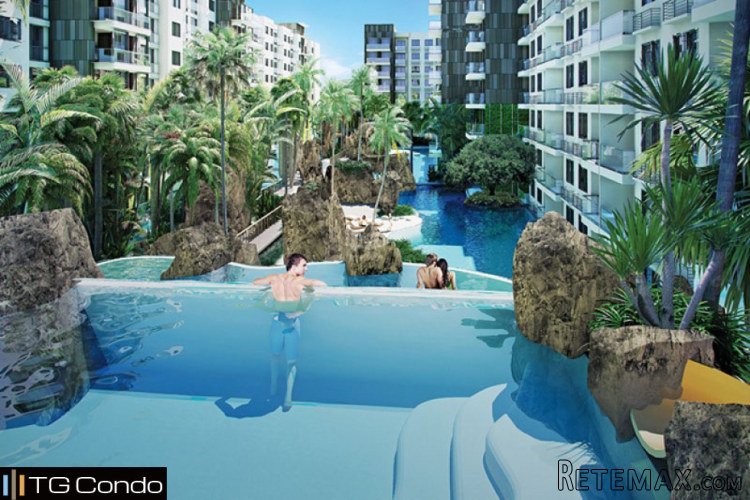 Amazon Condo for Sale Pattaya, 1BED/1BATH, POOL VIEW/LAKE.. - 2