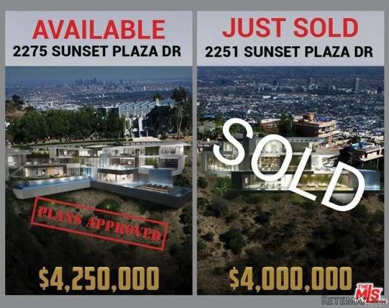 2275 Sunset Plaza Drive | West..