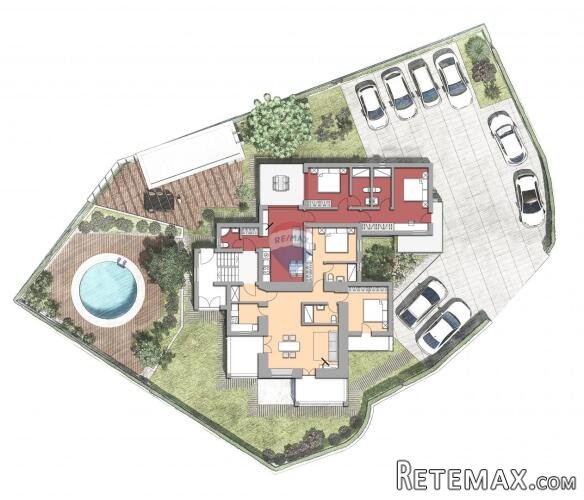 OTOK KRK ,kuća sa 4 apartmana i bazenom - 3