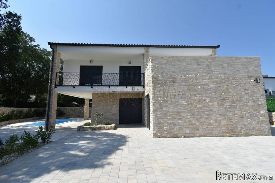 Prekrasna nova kuća-okolica Malinske - 13