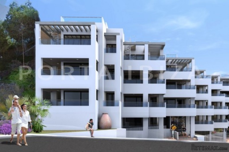 New built apartments on the beach of..