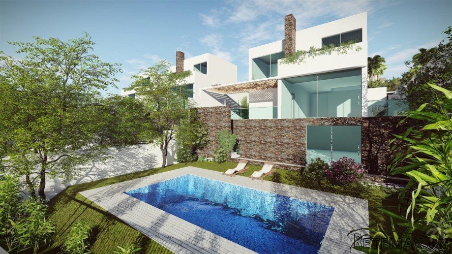 Exclusive villas with 4 double bedrooms, created by an..