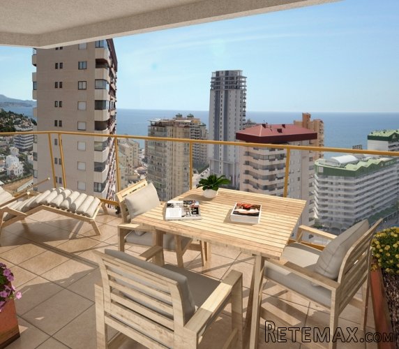 Los apartamentos se ubican en Calpe, en un complejo.. - 2