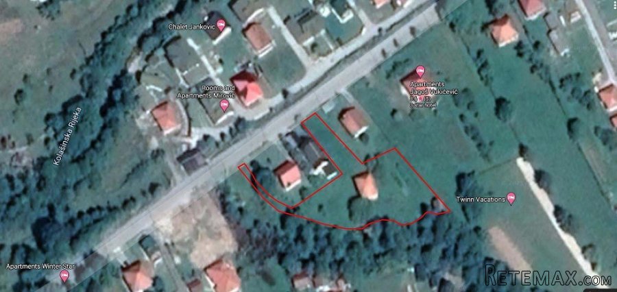 Gradjevinsko zemljiste sa kucom,Smailagica Polje-Kolasin