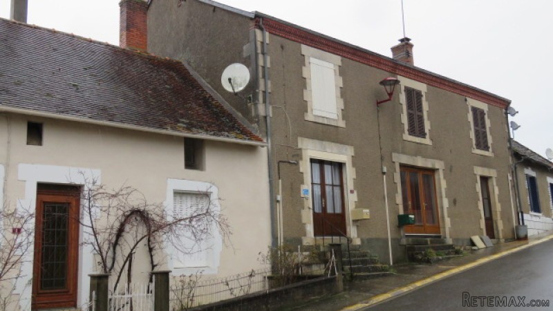 Character house in small village.