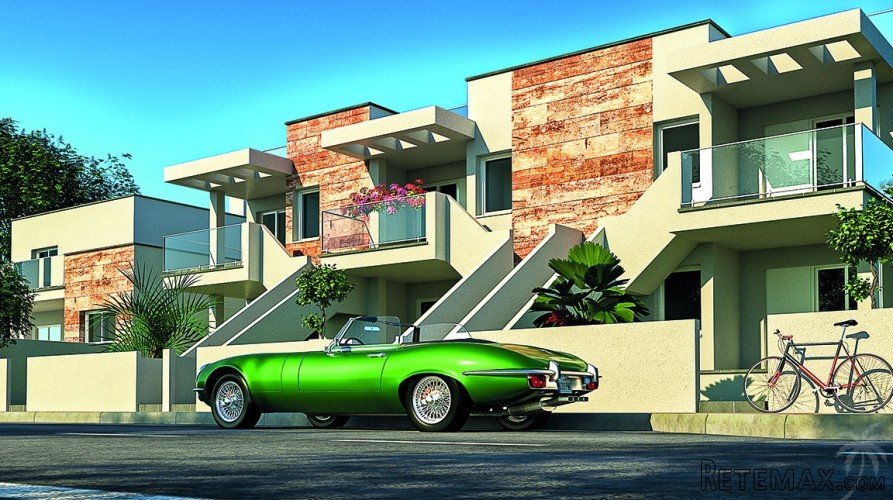 This project is only 1.5 kilometers from the sandy beaches..
