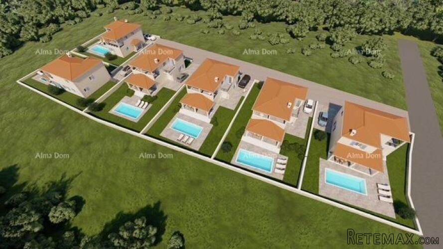 LIŽNJAN! PRODAJA KUĆA U IZGRADNJI S BAZENOM. - 3